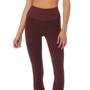 Alo Yoga Alosoft Black Cherry Leggings